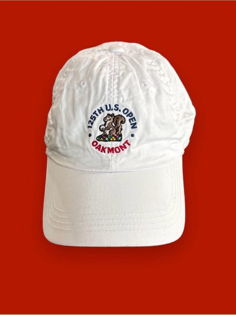 125th U.S. Open Oakmont White Baseball Cap